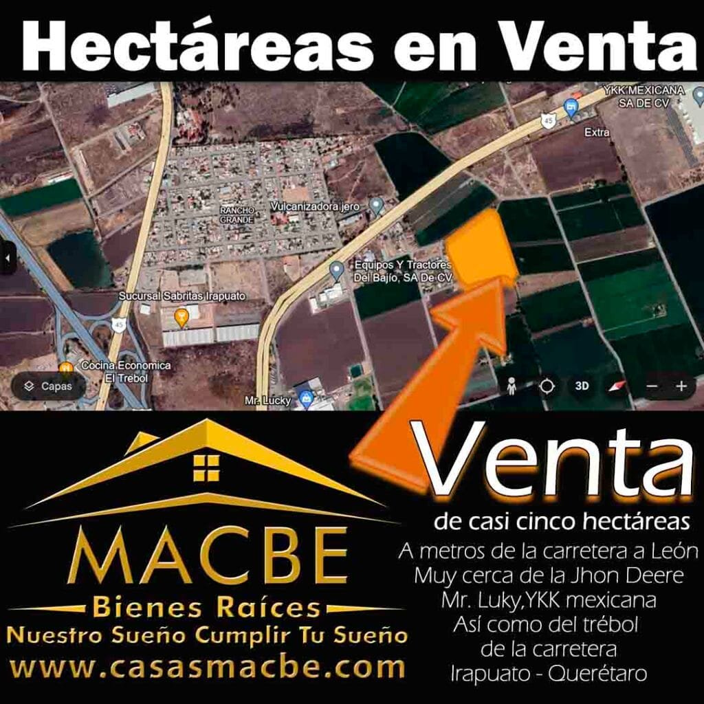 Terreno en Venta Inmobiliaria Macbe Bienes Raíces