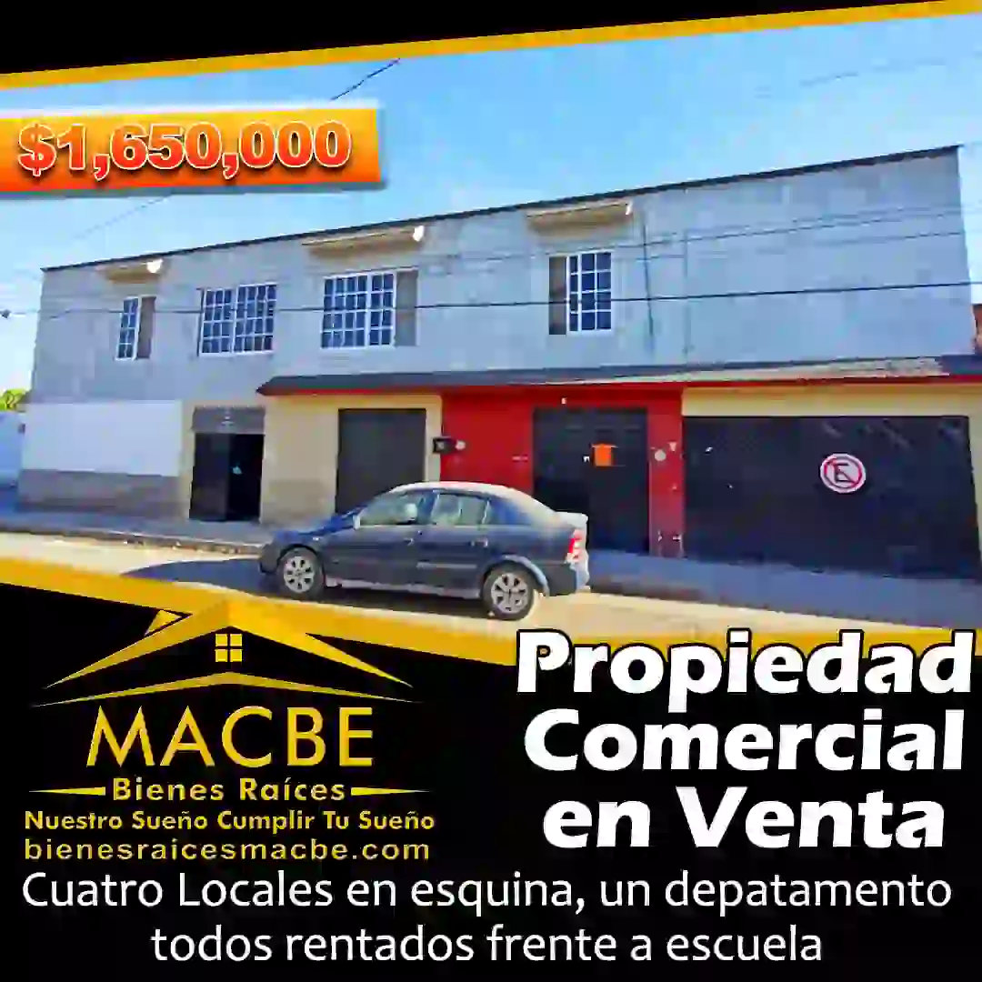 Propiedad Comercial en Venta Inmobiliaria Macbe Bienes Raíces