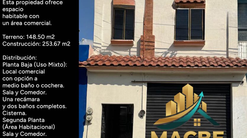 Casa con Local Comercial Torres Landa