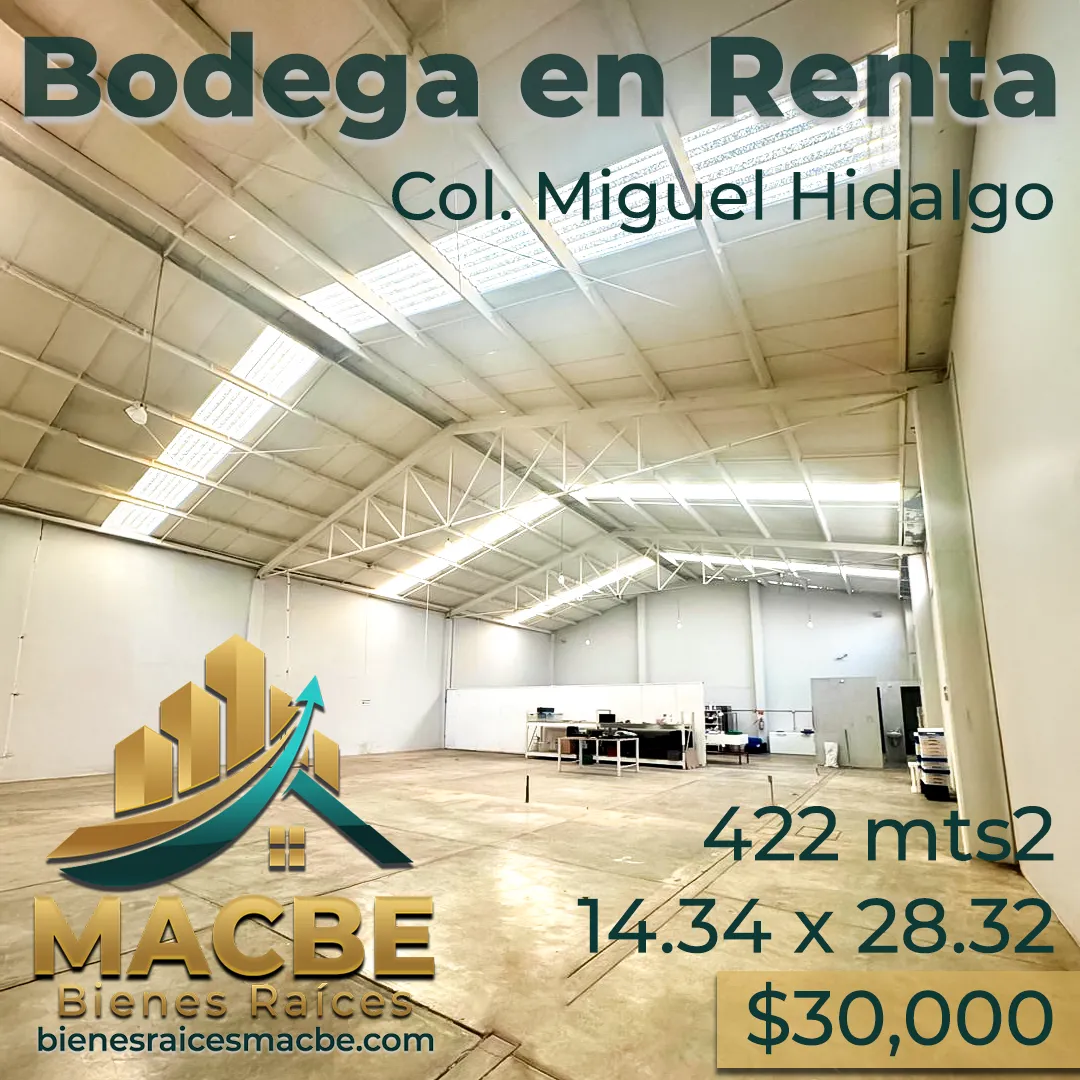 Bodega en Renta Colonia Miguel Hidalgo Irapuato