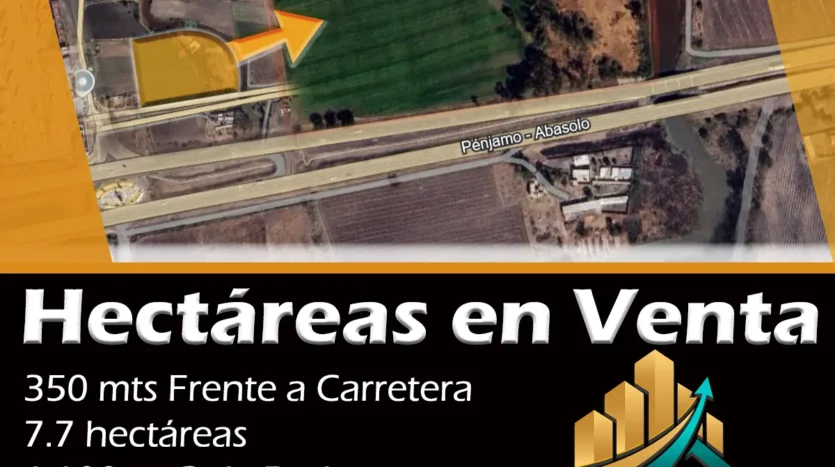 terreno en venta entre Abasolo y Pénjamo